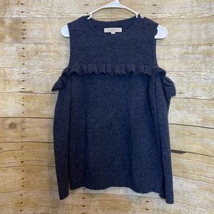 Loft cold shoulder sweater 🛍